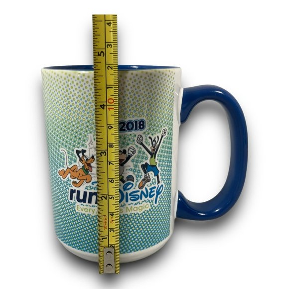 Run Disney Coffee Mug Cup 2018 Every Mile Is Magic Collectible Mickey Goofy - Picture 9 of 9